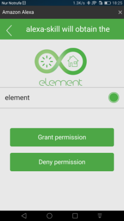 Erteile deine Genehmigung.